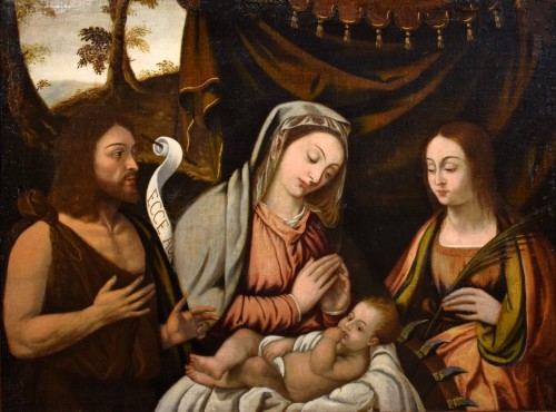 Conversation sacrée, Francesco Rizzo da Santacroce (1485 –1547)